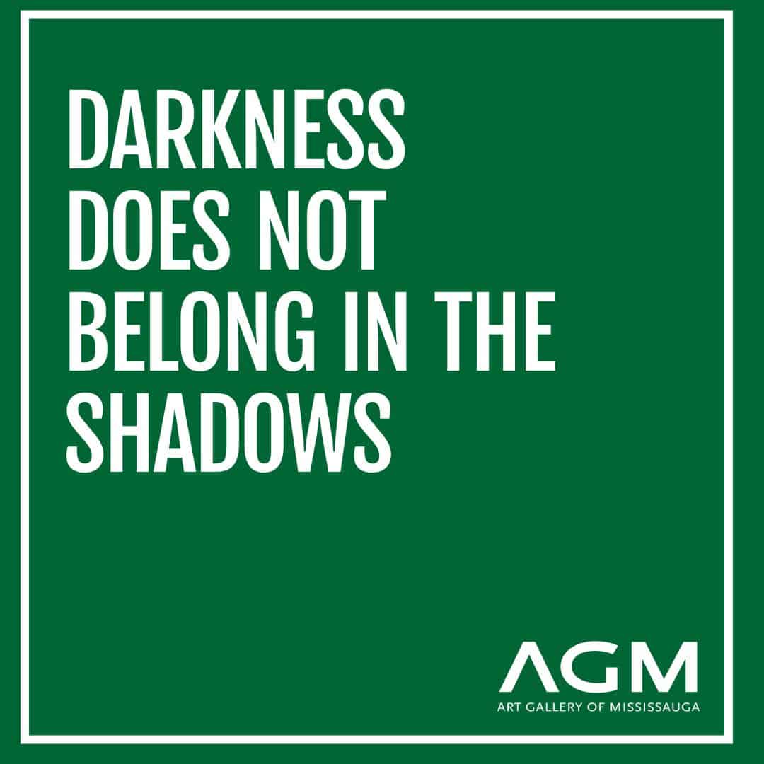 Darkness does not belong in the shadows AGM