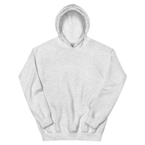 Unisex Hoodie Back Logo White Lettering