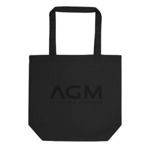 Classic Black Lettering Eco Tote Bag